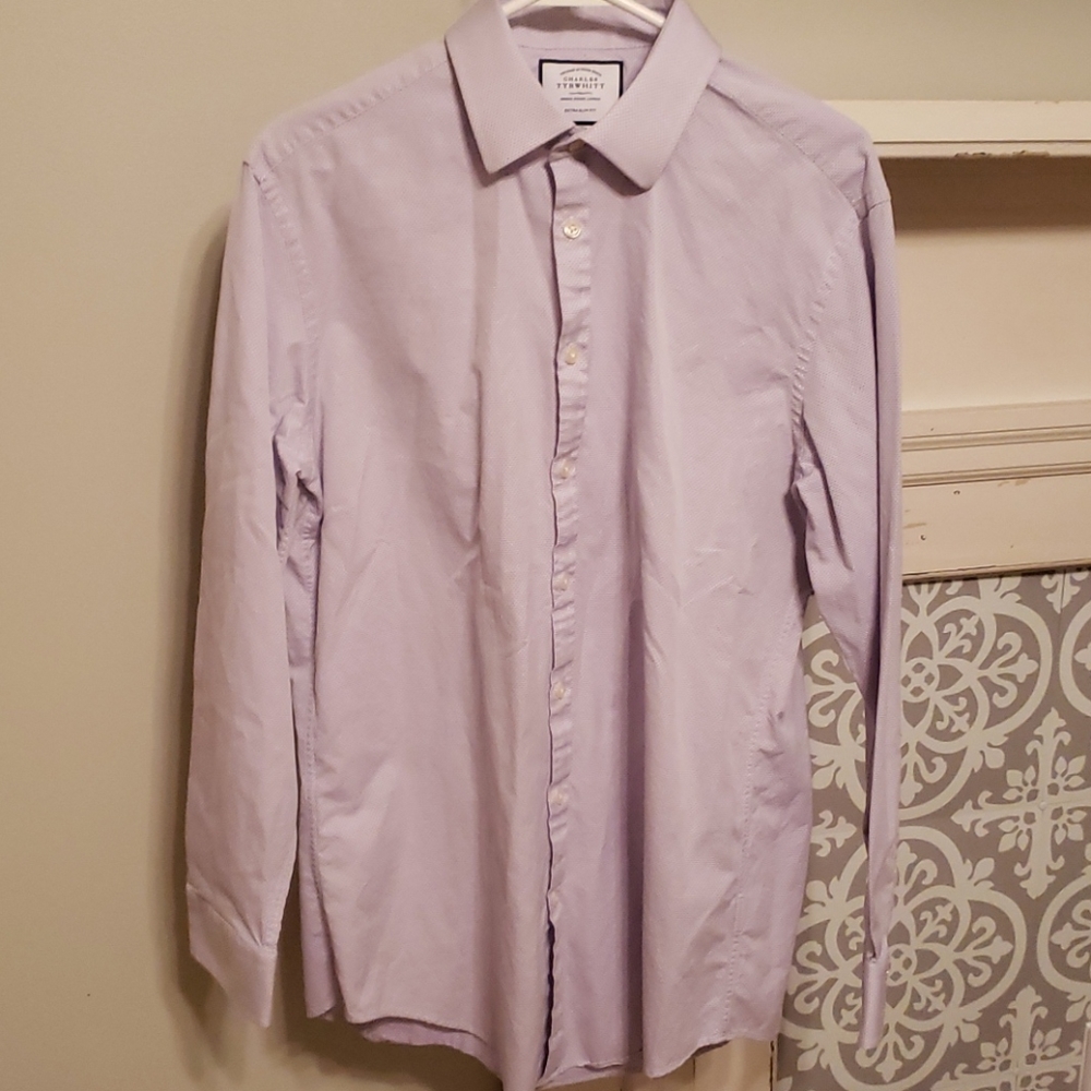 Charles Tyrwhitt Lilac Button Down
